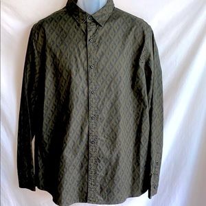 Red Ale button up shirt